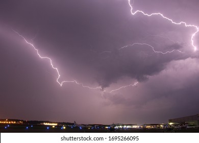 Lightning Over The Knoxville Airport