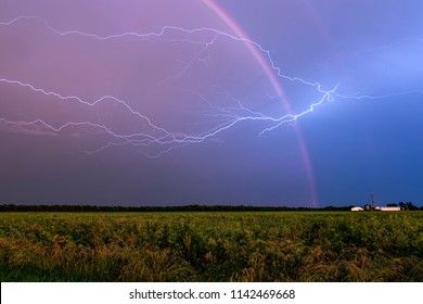 Rainbow Lightning Bolt Stock Photos Images Photography Shutterstock