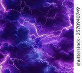 Lightning Seamless Patterns Thunderbolt Graphic