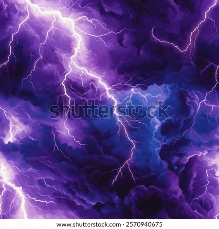 Lightning Seamless Patterns Thunderbolt Graphic