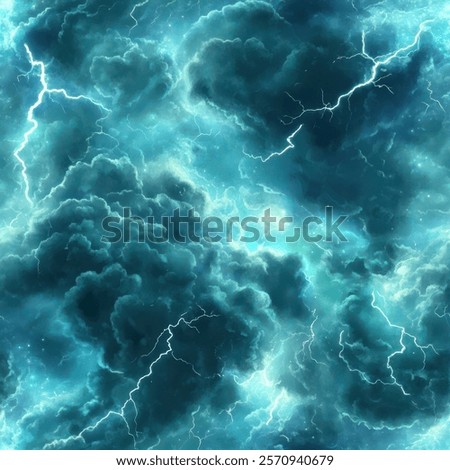 Lightning Seamless Patterns Thunderbolt Graphic