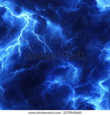 Lightning Seamless Patterns Thunderbolt Graphic