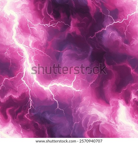 Lightning Seamless Patterns Thunderbolt Graphic