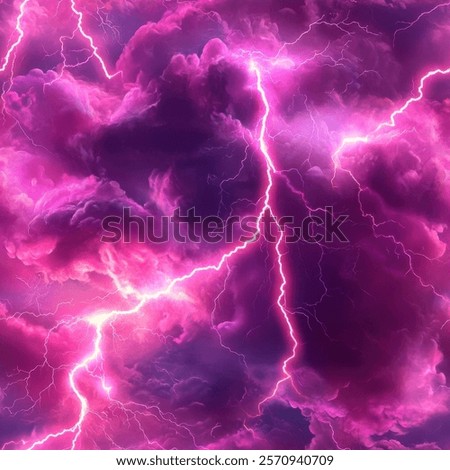 Lightning Seamless Patterns Thunderbolt Graphic