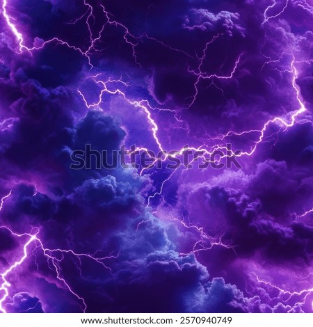 Lightning Seamless Patterns Thunderbolt Graphic