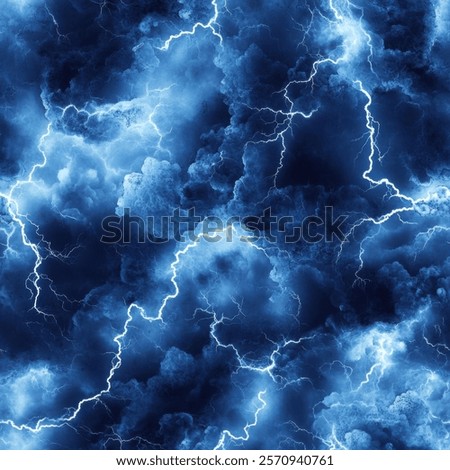 Lightning Seamless Patterns Thunderbolt Graphic