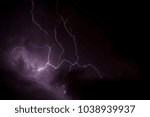 lightning in the sky