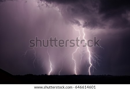 Lightning Storm in the Midwest