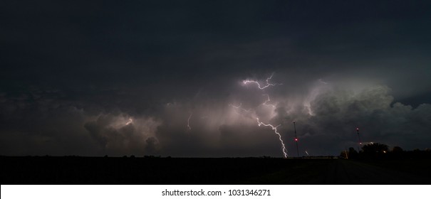 Lightning Storm near Exeter, Nebraska, 16 June 2017