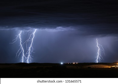 Lightning Storm Yanchep Perth Western Australia