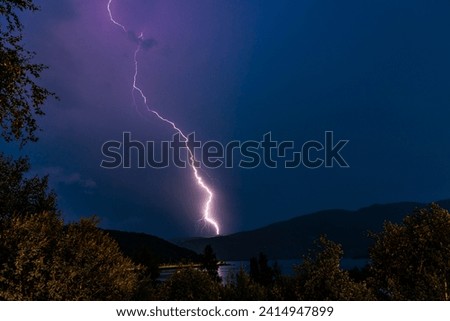 lightning strike far away from home