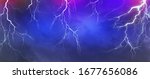 Lightning, thunder cloud dark cloudy sky