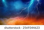 Lightning, thunder cloud dark cloudy sky
