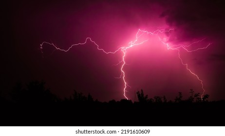 Lightning, thunder cloud dark cloudy sky
