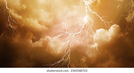 Lightning, thunder cloud dark cloudy sky - Powered by Shutterstock - Get 15% off with code: PIKWIZARD15