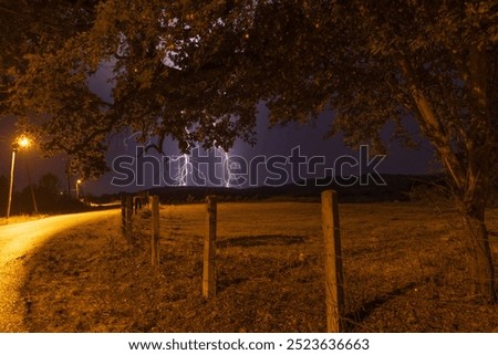 Similar – Image, Stock Photo summer thunderstorms