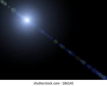 Lights background. Computer designed