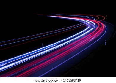 lights of cars with night - Shutterstock ID 1413588419