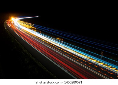 lights of cars with night - Shutterstock ID 1450289591