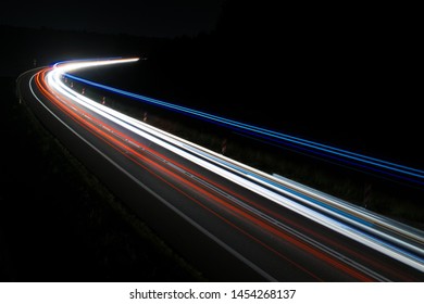 lights of cars with night - Shutterstock ID 1454268137