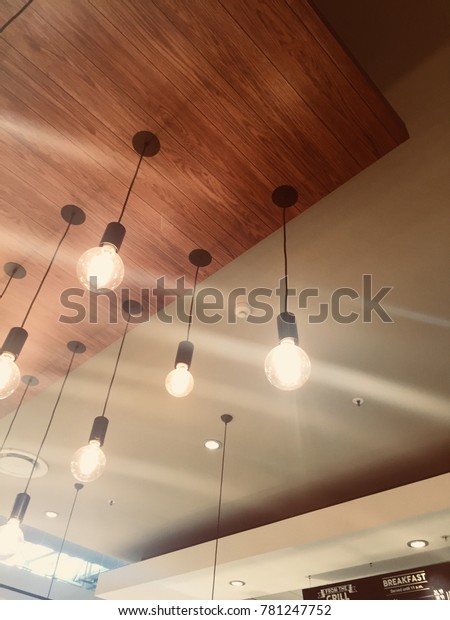 Lights Hanging Ceiling Stock Photo Edit Now 781247752