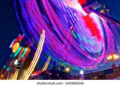 the lights of the lunapark