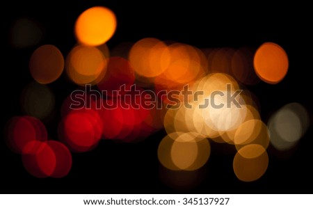 Similar – Urban blur night lights III