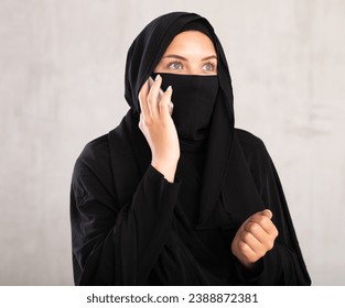 2 Black Niqab Free Photos And Images 