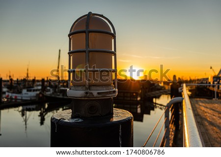 A Lightsource from a harbour