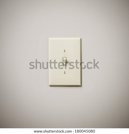 Lightswitch on Wall On