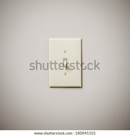 Lightswitch on Wall Off