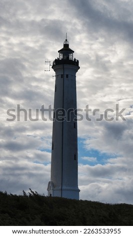 lighttower on the beach of Denmark