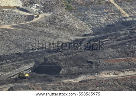 lignite coalmine