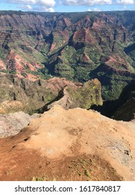 Lihue ,hawaii Landscape And Cliff