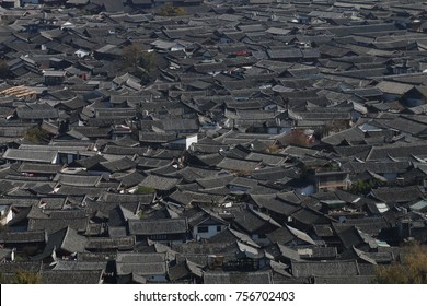 Lijiang City, China, View From Above