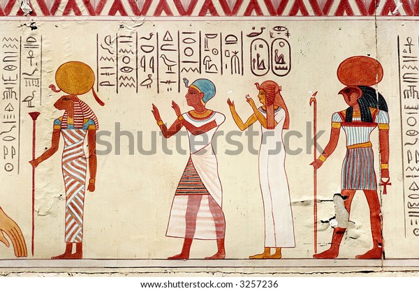 like an ancient Egyptian Painting