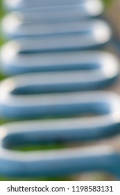 like snake pattern in out of focus shot