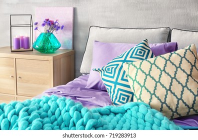 Purple Bedroom Images Stock Photos Vectors Shutterstock