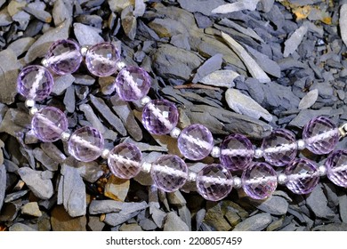 Lilac Amethyst. Jewelry Quality Beads.