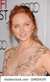 Lily Cole  At The AFI Fest Gala Screening Of 