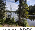 Lily Lake in Lesser Slave Lake Provincial Park, Alberta, Canada