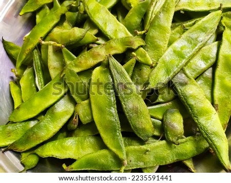 A lima bean (Phaseolus lunatus), also known as the butter bean, sieva bean, double bean, Madagascar beans, or wax beans is a legume grown for its edible seeds or beans