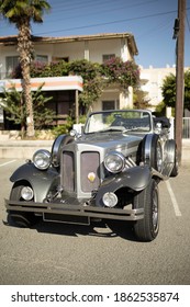 Limassol, Cyprus - September 2020: Vintage Bentley Sports Car 