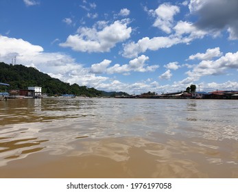 Limbang River View From The Boat