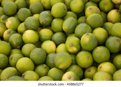 lime fruit background - pile of green lime fruits - Shutterstock ID 458865277