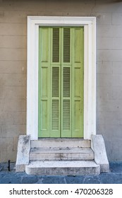 A Lime Green Door