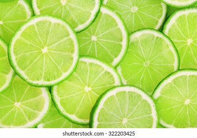 Lime Slice Background