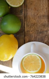 lime and lime tea