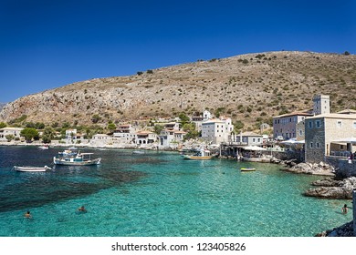 Limeni Village In Mani, Greece