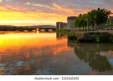 Limerick City River View Panorama